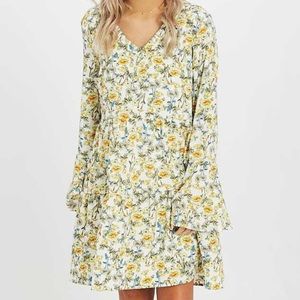 Altard State Ivory/yellow dress